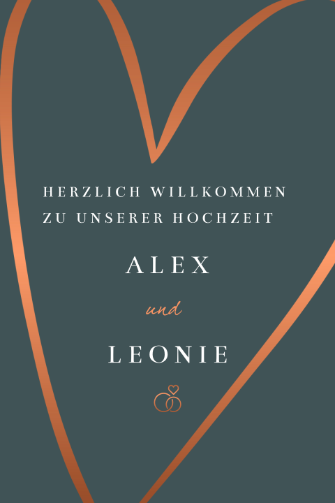 Willkommensschild-Amore