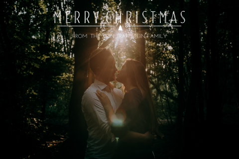 Weihnachtskarte mit Ihrem Foto und Weihnachtswünschen