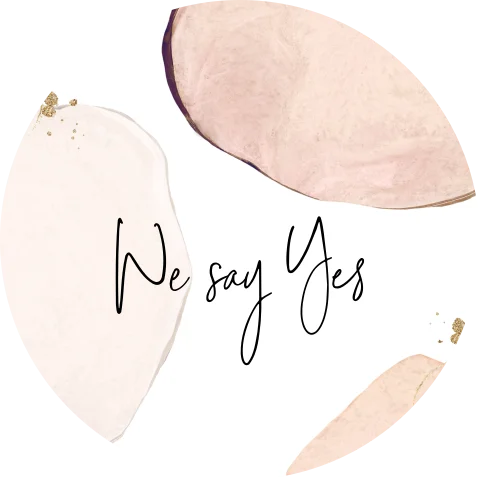 Briefsiegel mit rosafarbenen Aquarellakzenten