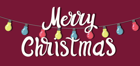 Merry Christmas Lichterkette