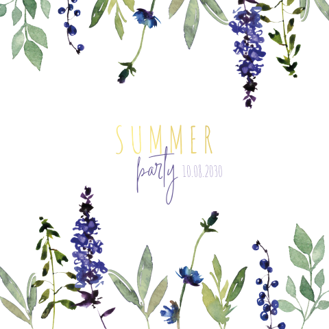 Purple Summerparty