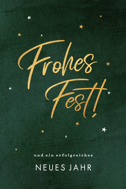 Weihnachtlicher Sternenhimmel