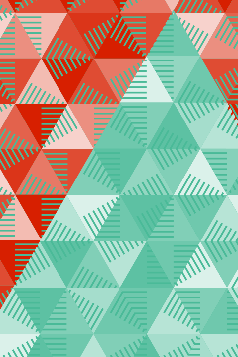 Abstraktes Christbaummuster