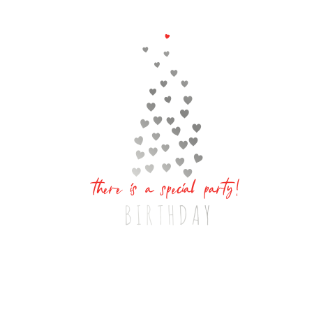 Geburtstag mit Herz
