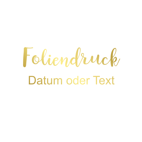 Doppelkarte blanko quadratisch Foliendruck