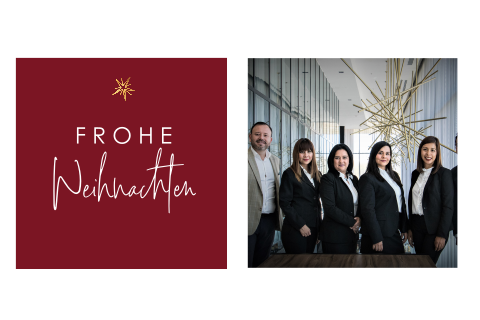 Frohe Weihnachten vom ganzen Team