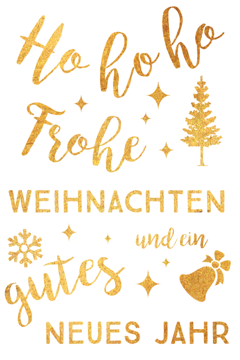 Goldenes Weihnachtsfest