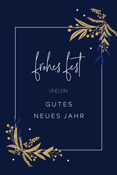 Elegante Feiertagswünsche