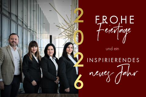 Frohes Neues Jahr vom kompletten Team