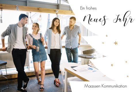 Frohes neues Jahr wünscht das Team