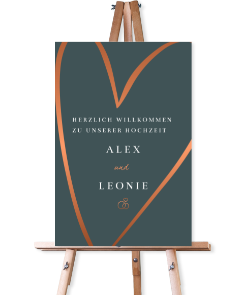 Willkommensschild-Amore