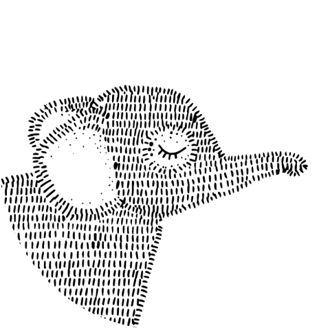 Sluitsticker olifant