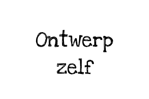 ontwerp zelf je poster