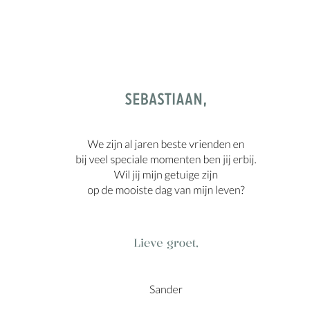 Kaart binnenkant