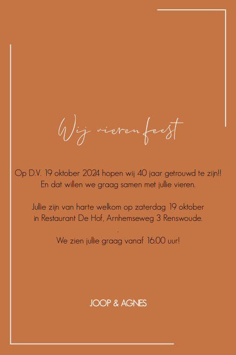 Kaart binnenkant