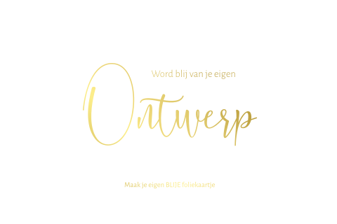 Zelf ontwerpen folie liggend enkel