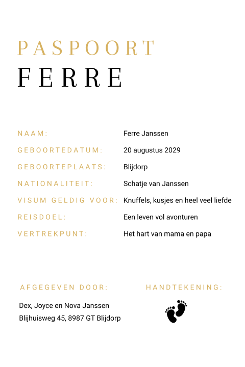 Kaart binnenkant