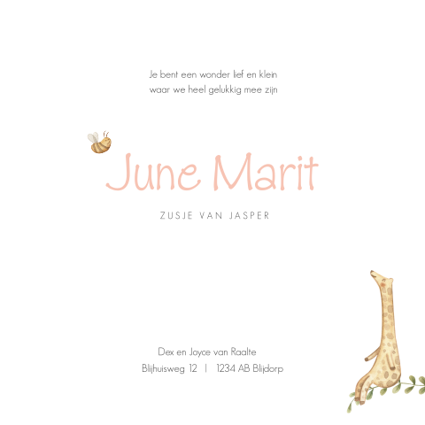 Kaart binnenkant
