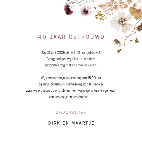 Kaart binnenkant