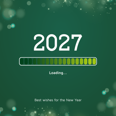 Strakke zakelijke kerstkaart loading for 2027