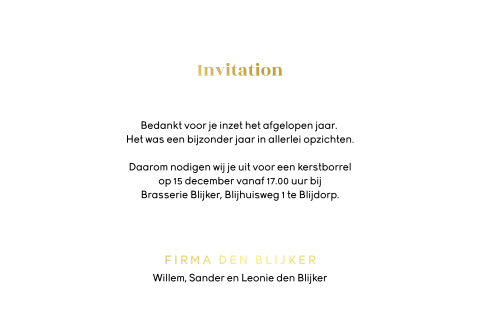 Kaart binnenkant