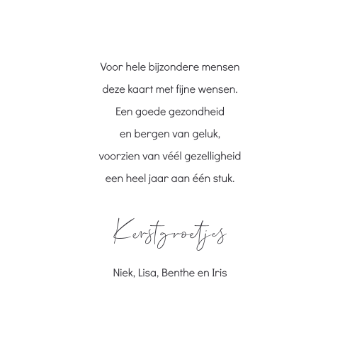 Kaart binnenkant