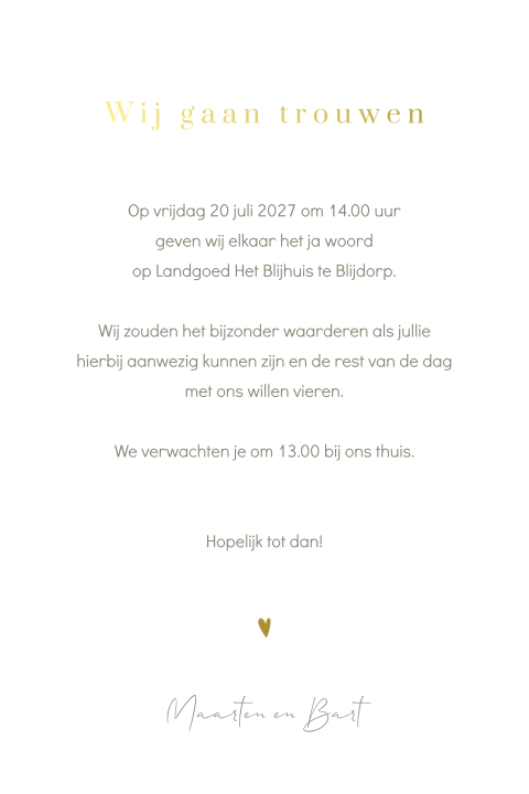 Kaart binnenkant