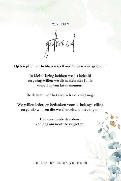 Kaart binnenkant