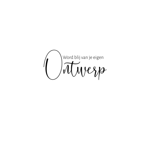 Kaart zelf maken in de vorm van een bloem