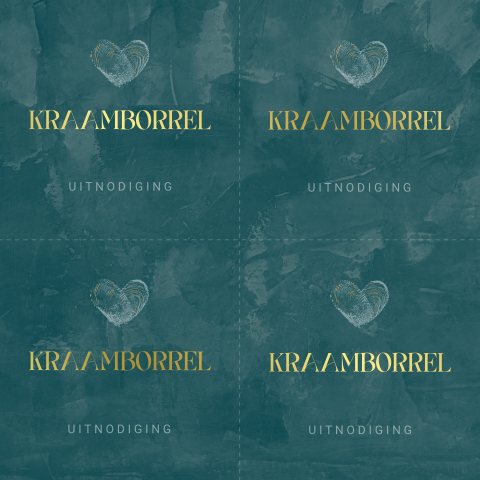 Kraamborrel minikaartjes DIY jongen Anne Vedder met fingerprint