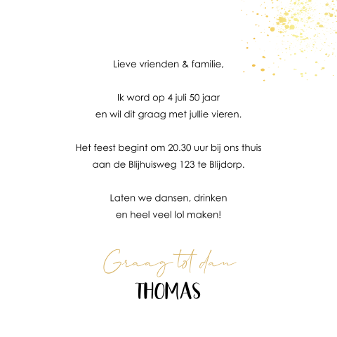 Kaart binnenkant