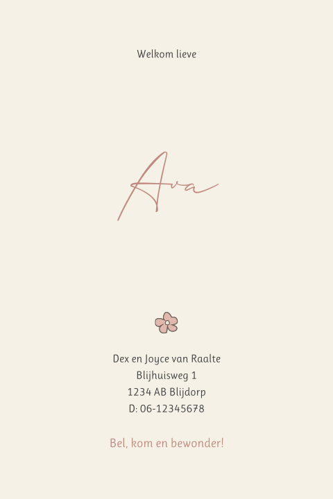 Kaart binnenkant