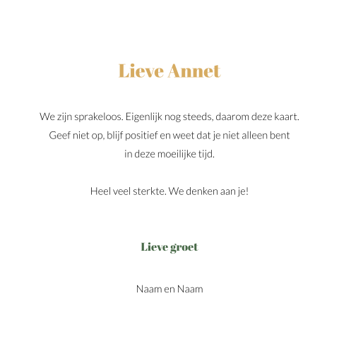 Kaart binnenkant