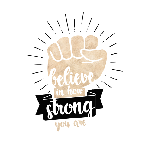 Believe in how strong you are sterkte kaart