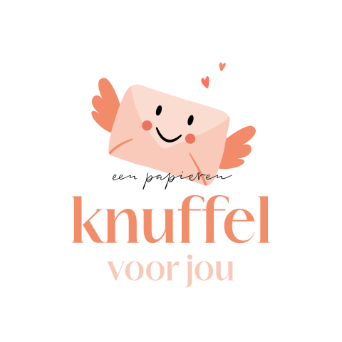 Goed doel wenskaart papieren knuffel voor jou