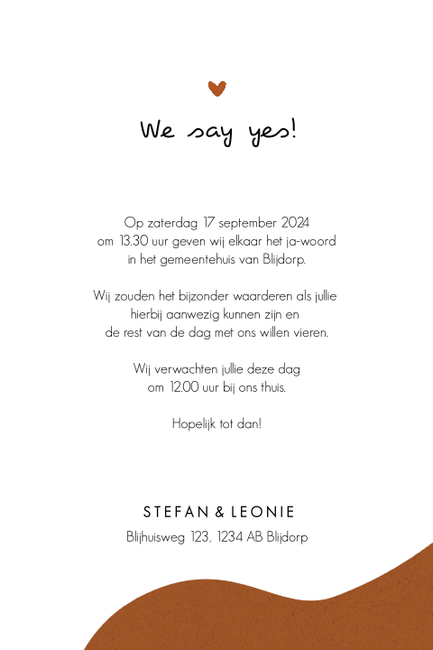 Kaart binnenkant