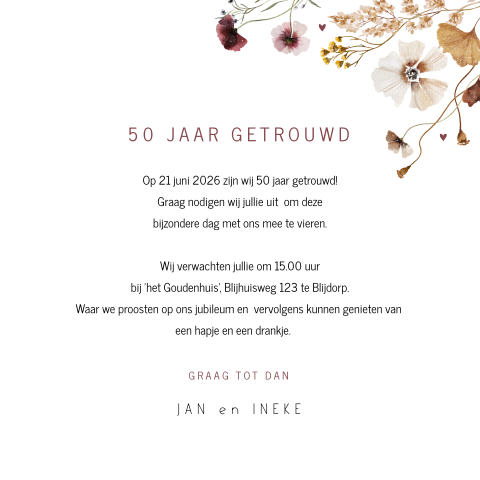 Kaart binnenkant