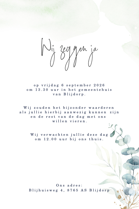 Kaart binnenkant