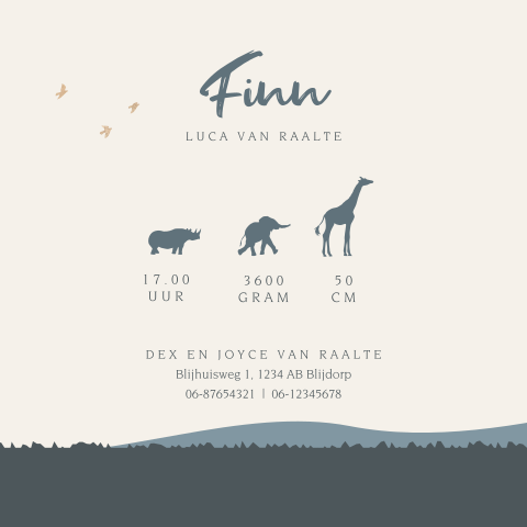 Kaart binnenkant