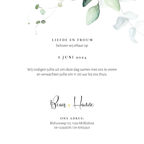 Kaart binnenkant