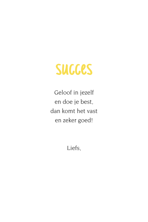 Kaart binnenkant