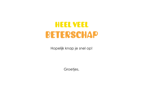 Kaart binnenkant