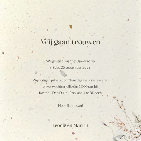 Kaart binnenkant