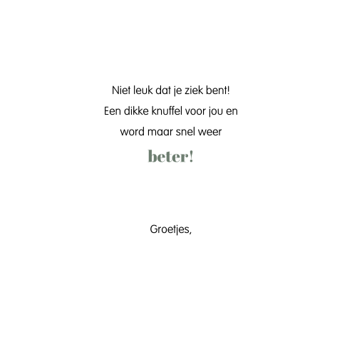 Kaart binnenkant