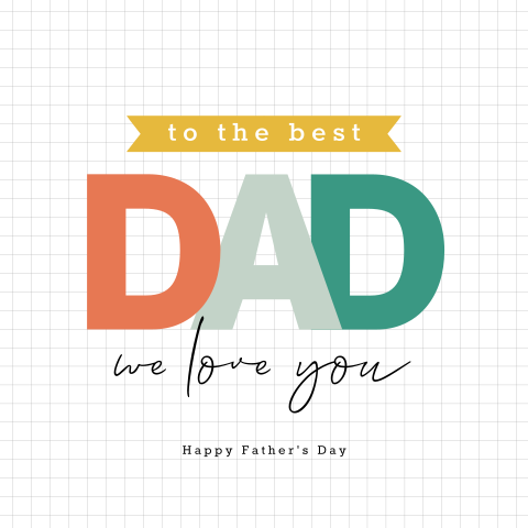 Vaderdag kaart to the best dad