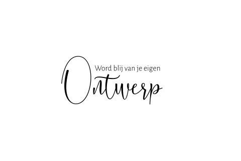 Kaart zelf ontwerpen in liggende ovalen vorm