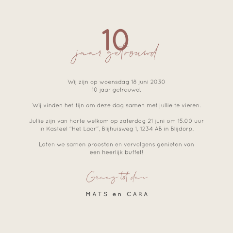Kaart binnenkant