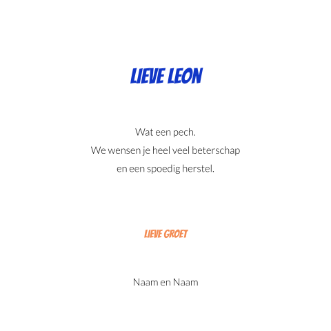 Kaart binnenkant