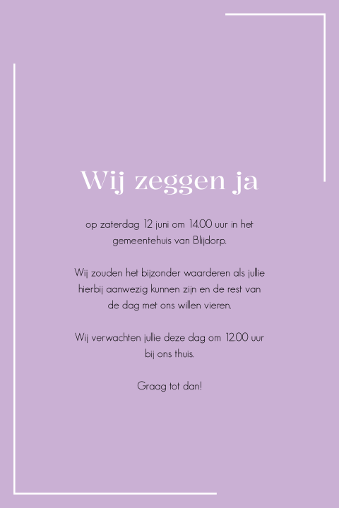 Kaart binnenkant