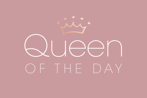 Wenskaart Queen of the day
